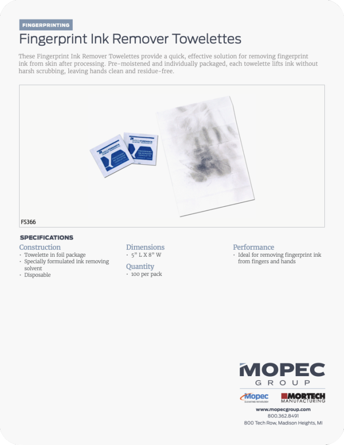 Spec Sheet