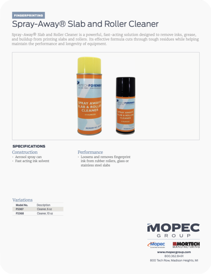 Spec Sheet