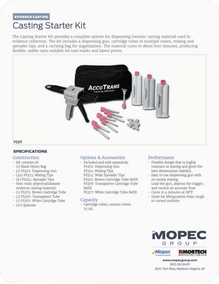 Spec Sheet