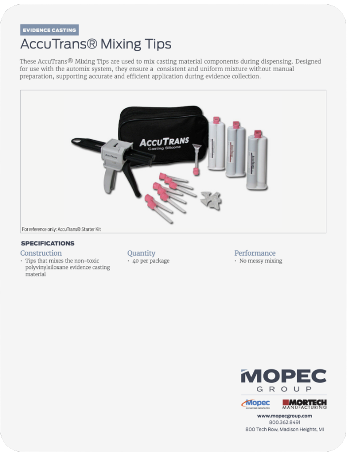 Spec Sheet