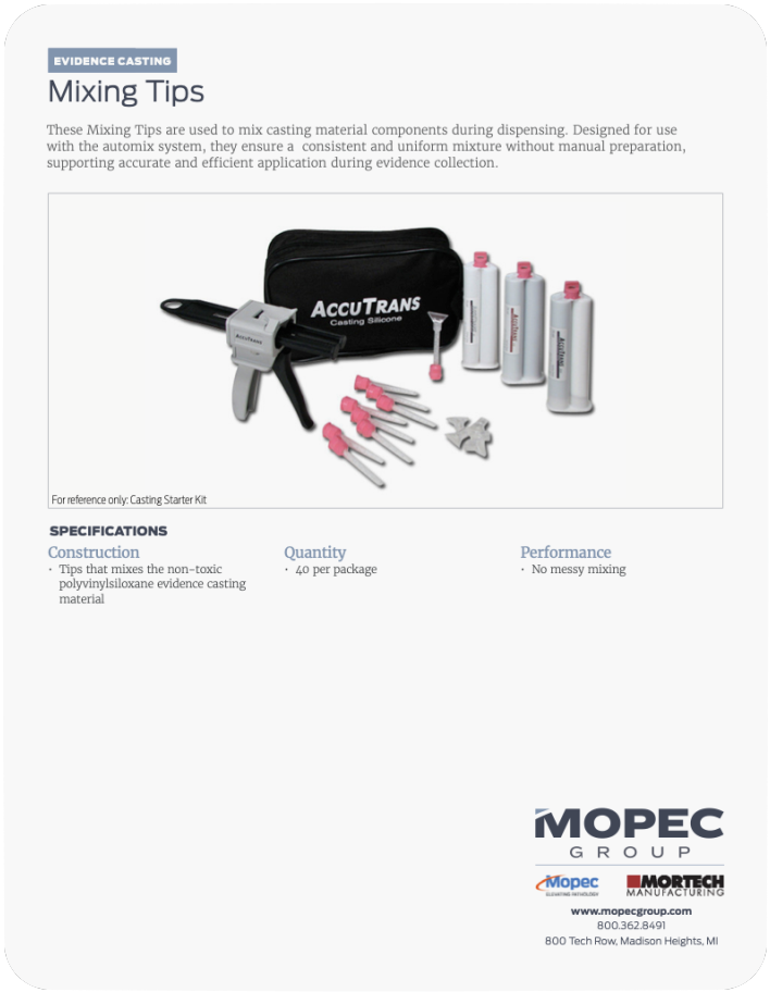 Spec Sheet