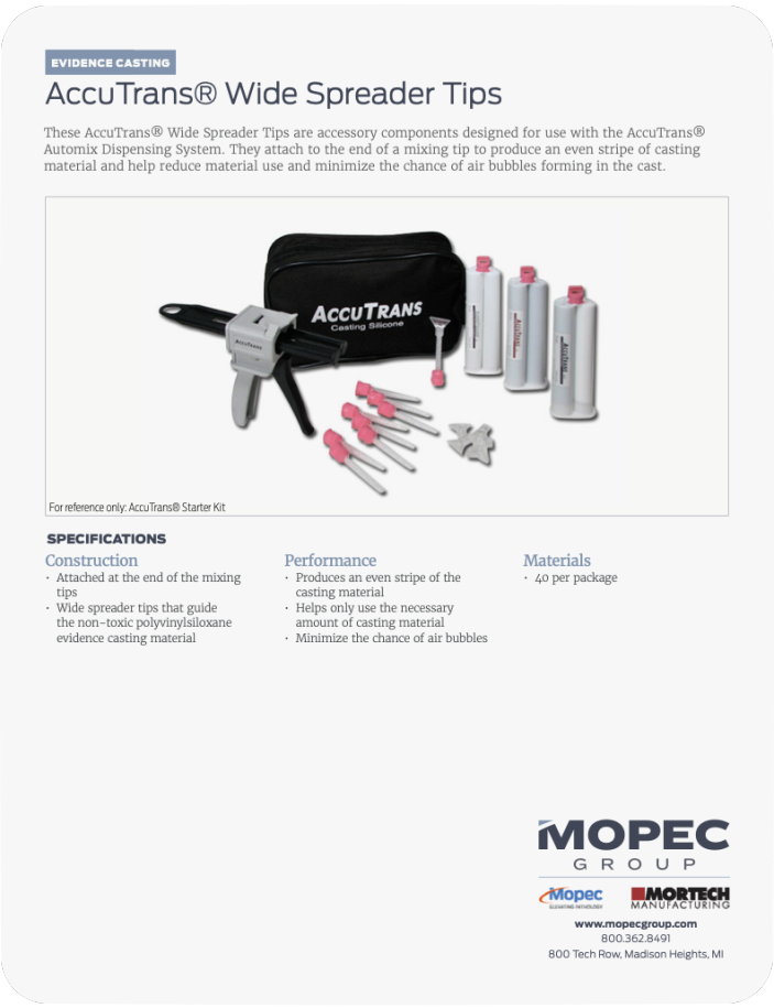 Spec Sheet
