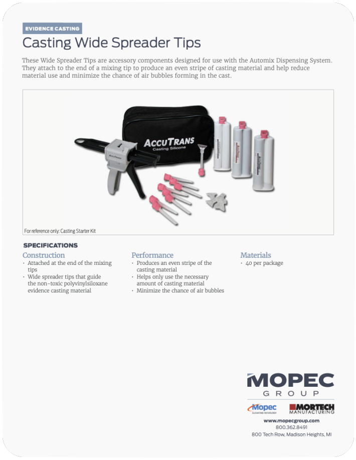 Spec Sheet