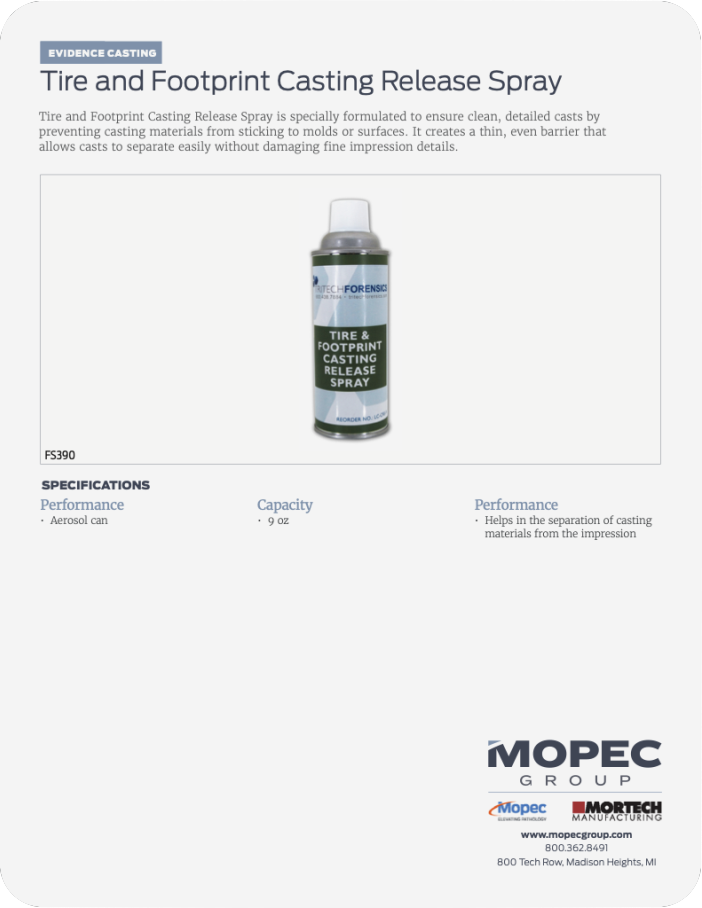 Spec Sheet