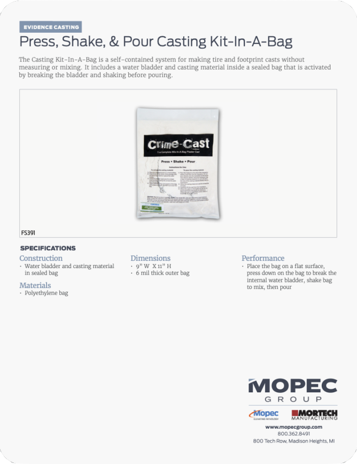 Spec Sheet