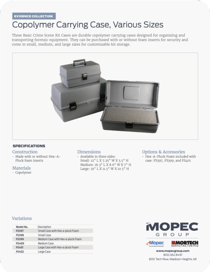 Spec Sheet