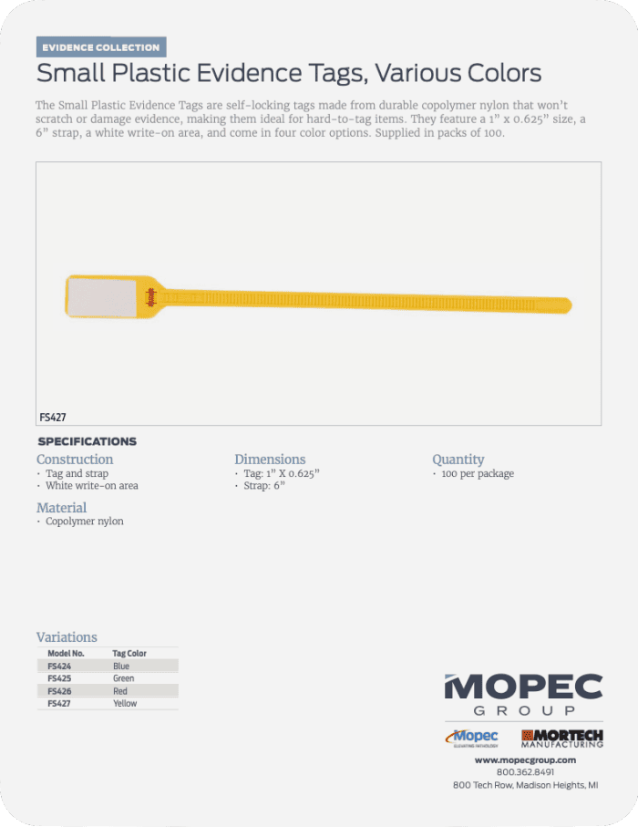 Spec Sheet