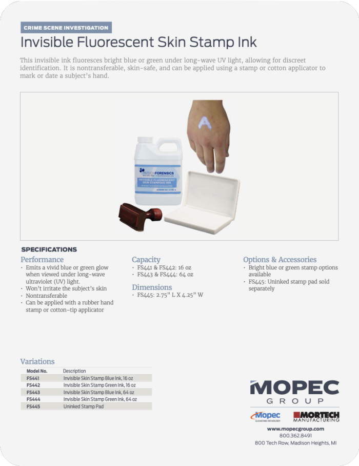 Spec Sheet