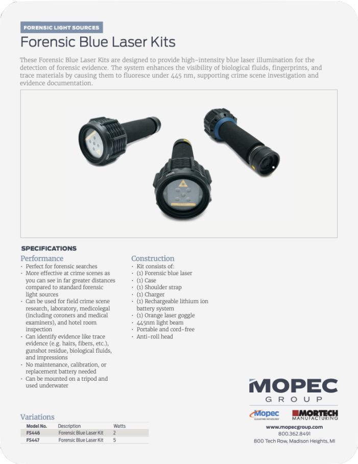 Spec Sheet