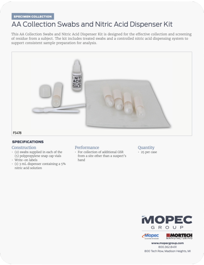 Spec Sheet