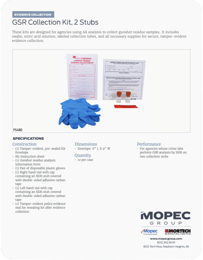 Spec Sheet