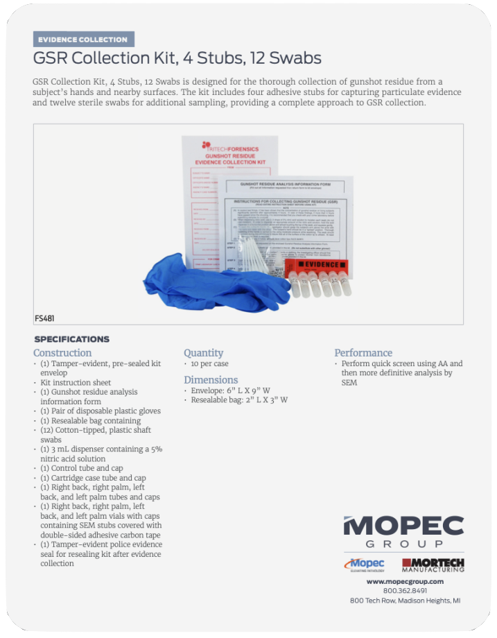 Spec Sheet