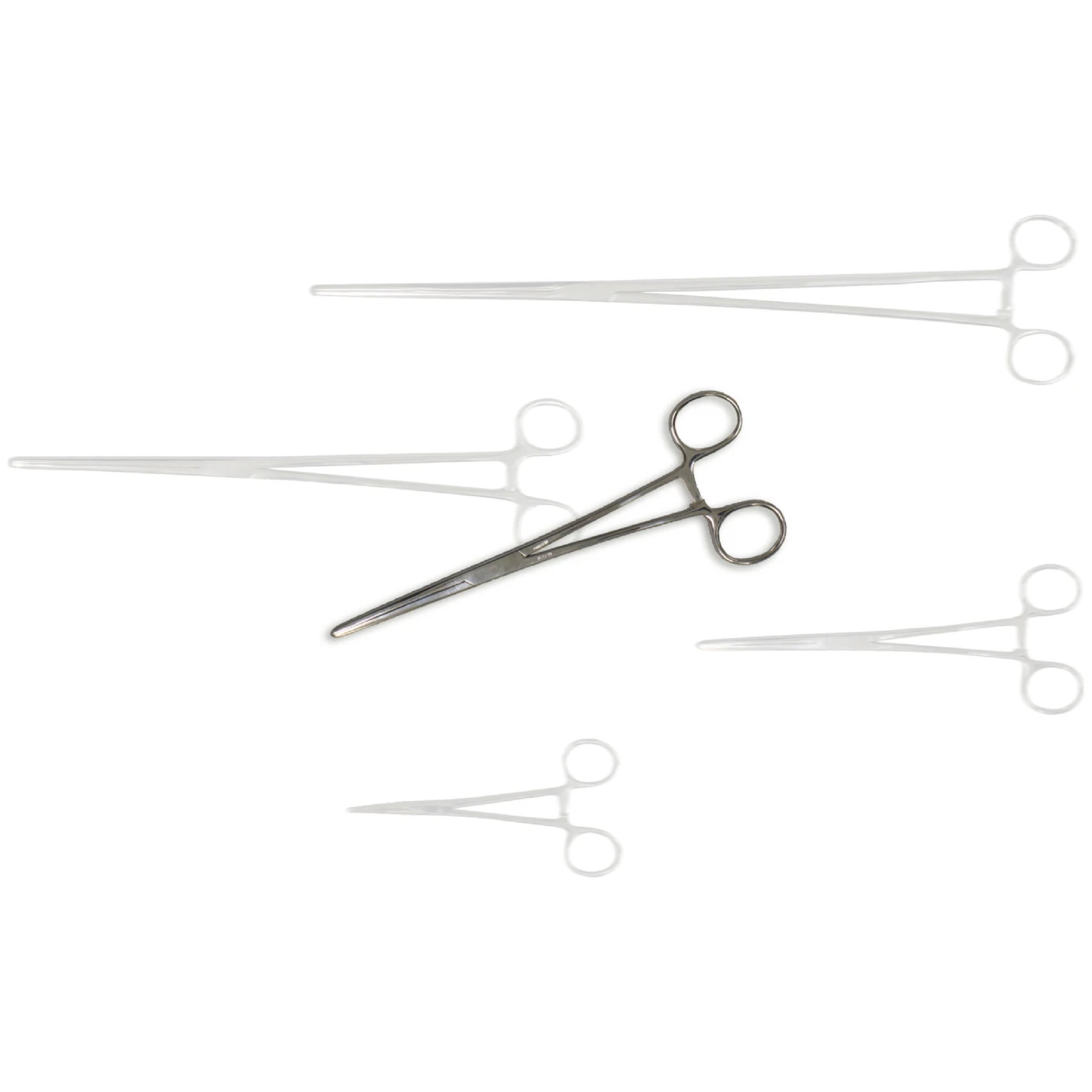 Straight Stainless Steel Hemostat - Image 2