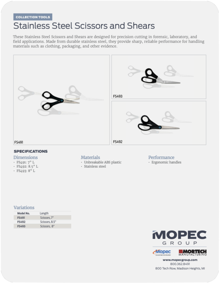 Spec Sheet