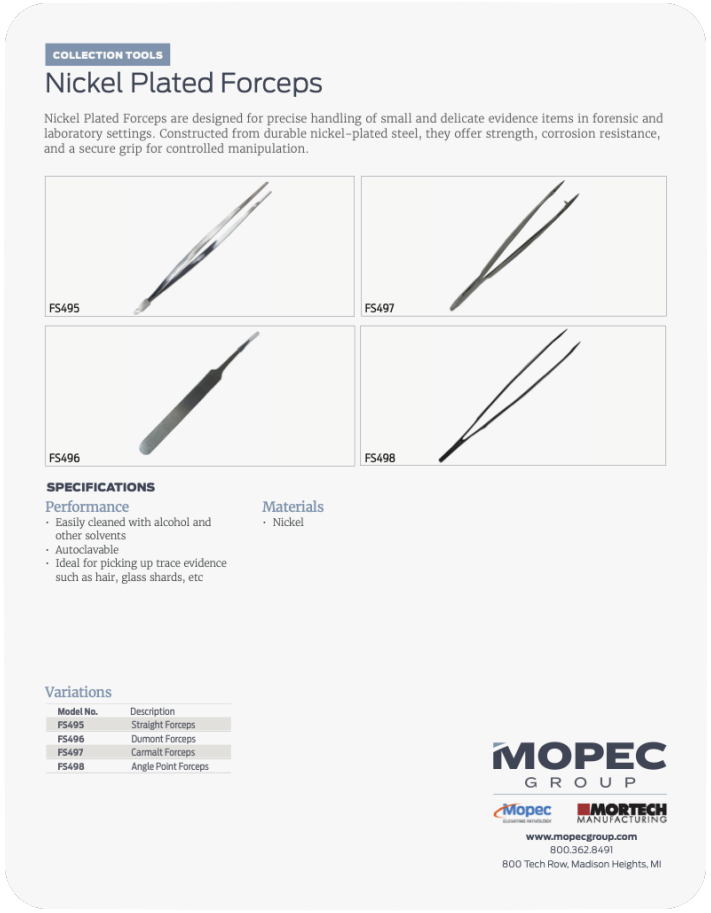 Spec Sheet