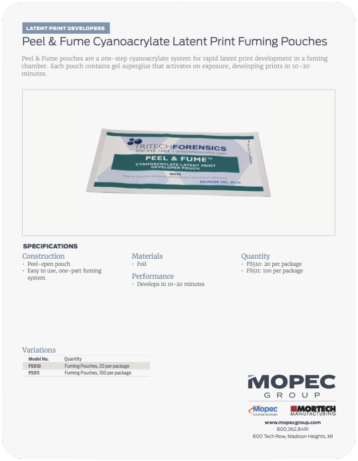 Spec Sheet