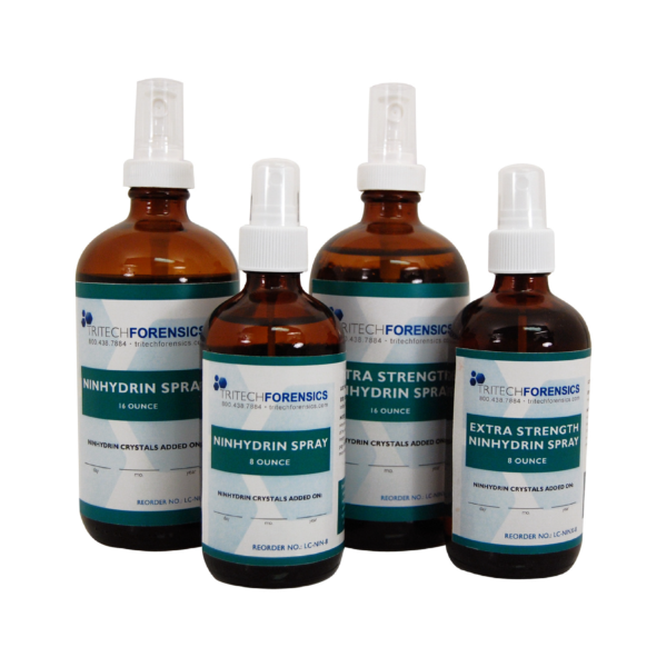 Ninhydrin Spray, Various Sizes