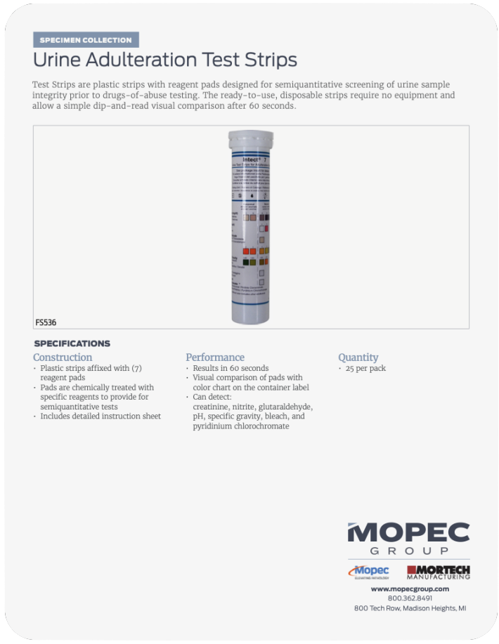 Spec Sheet
