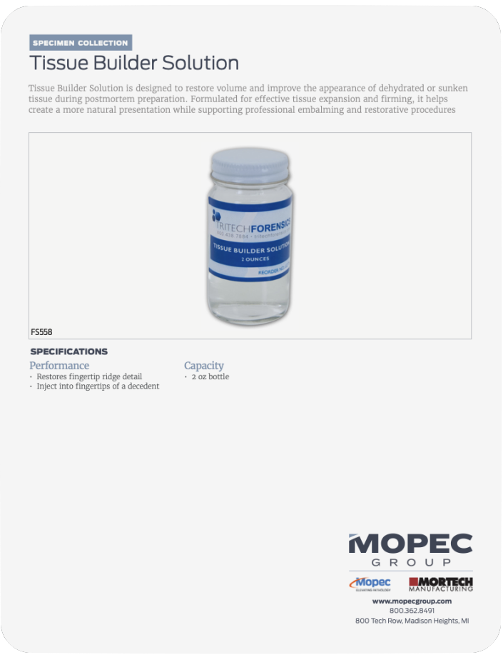 Spec Sheet