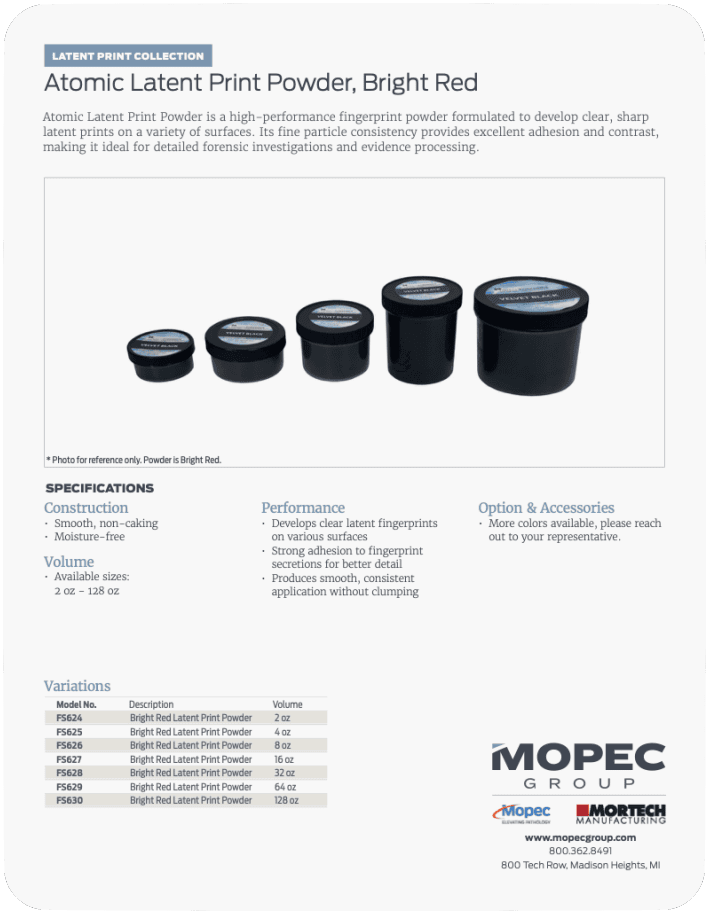 Spec Sheet