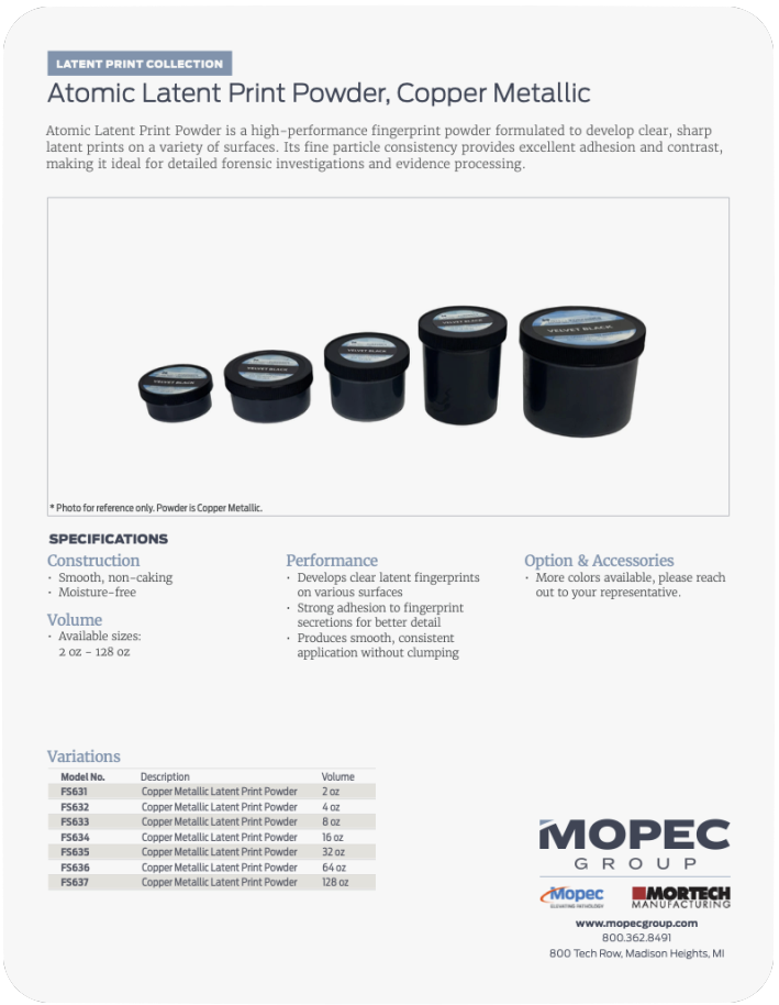 Spec Sheet
