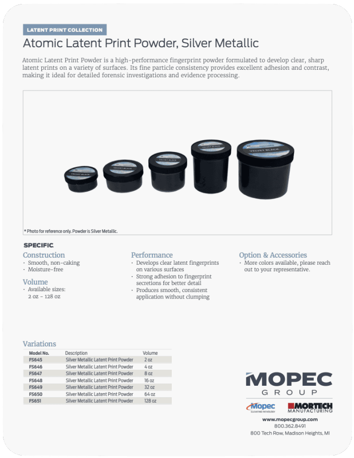 Spec Sheet