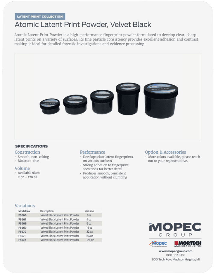 Spec Sheet