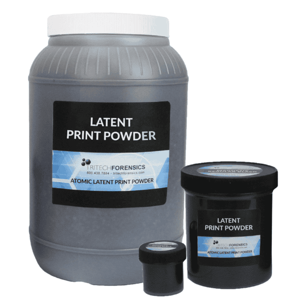 Magnetic Atomic Latent Print Powders