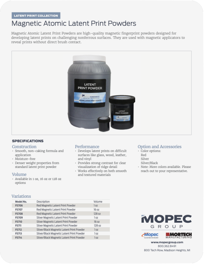 Spec Sheet