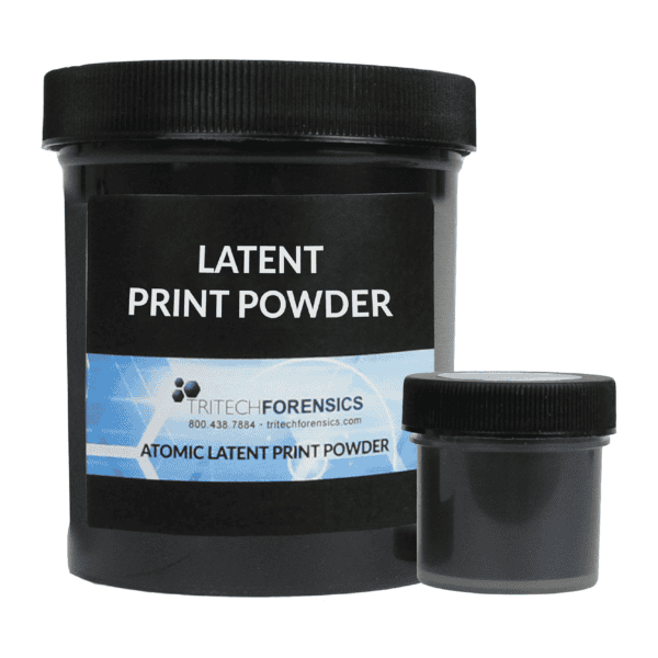 Fluorescent Magnetic Atomic Latent Print Powder