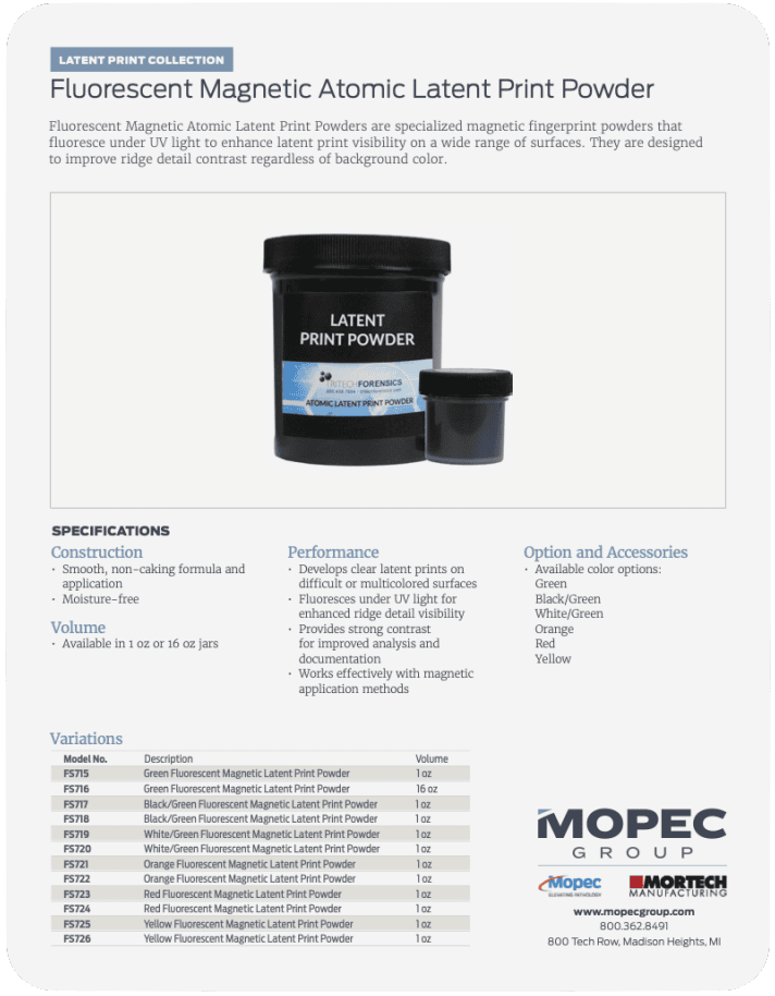 Spec Sheet