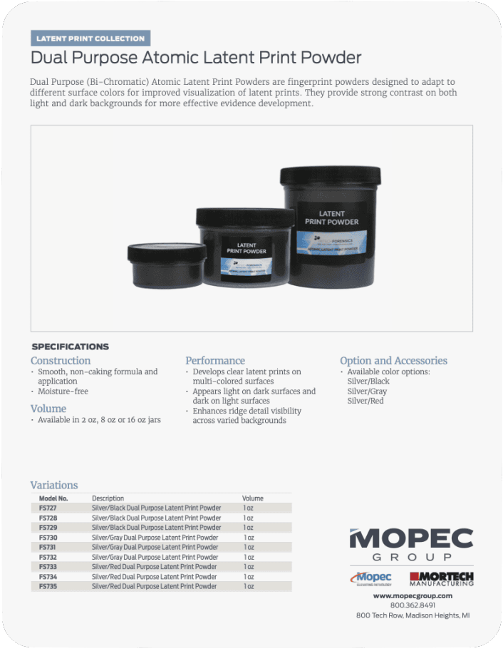 Spec Sheet
