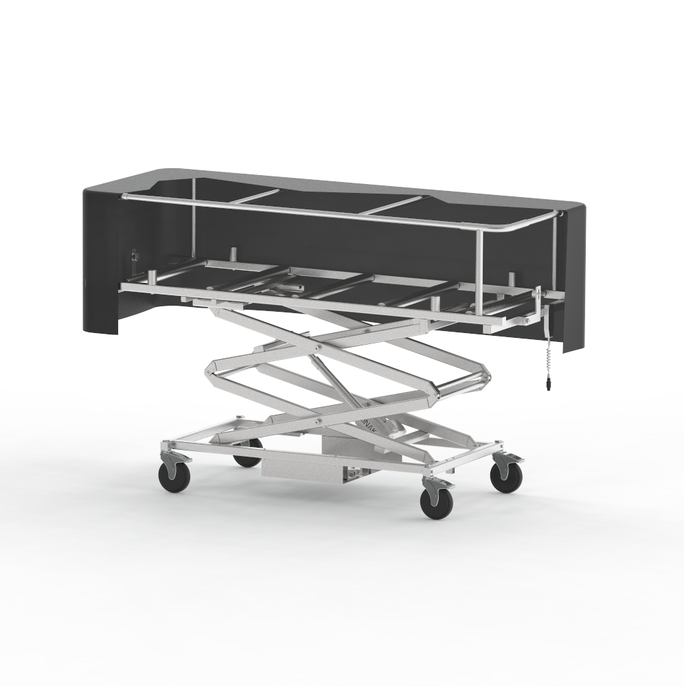 Covered Cadaver Scissor Lift Carrier - (600040-DS Series) - Image 2