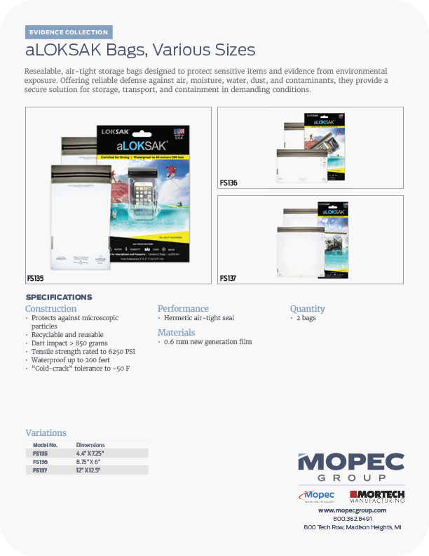 Spec Sheet