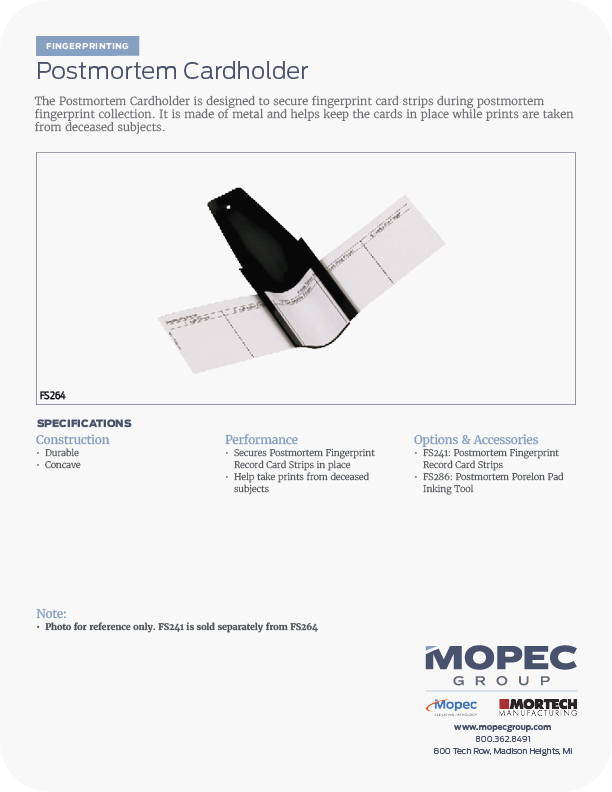 Spec Sheet