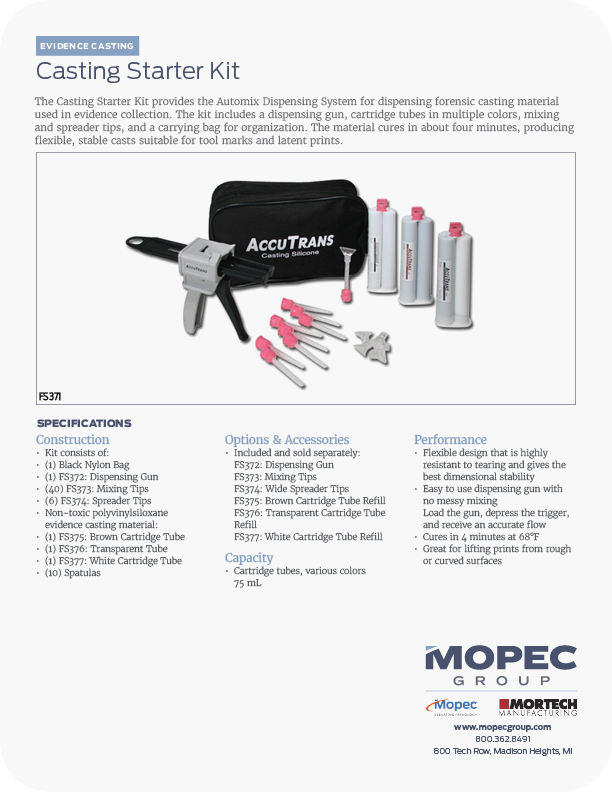 Spec Sheet