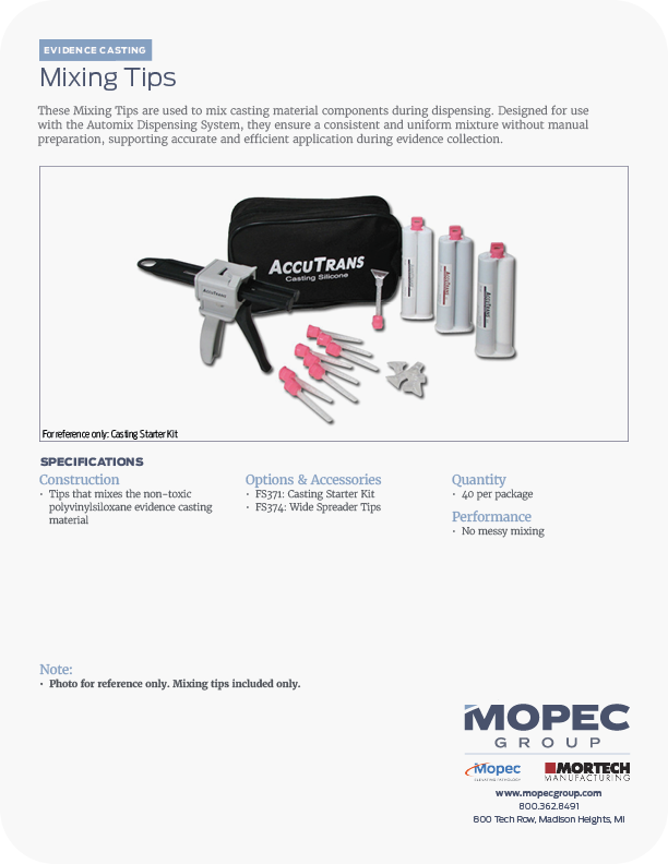 Spec Sheet