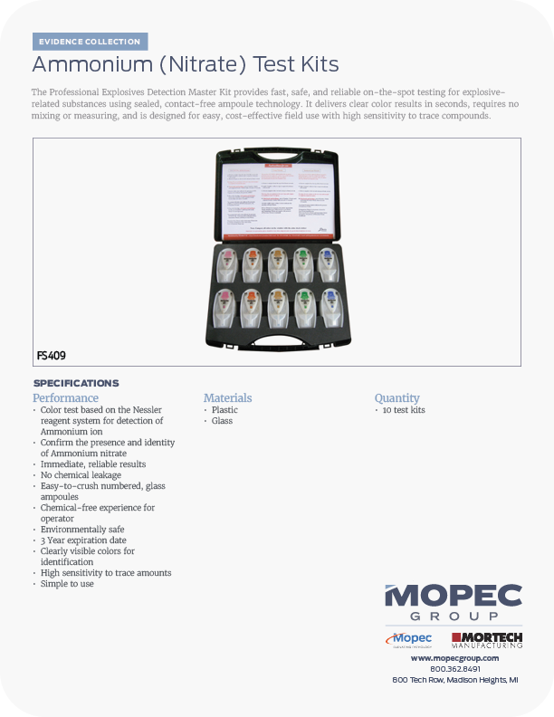 Spec Sheet