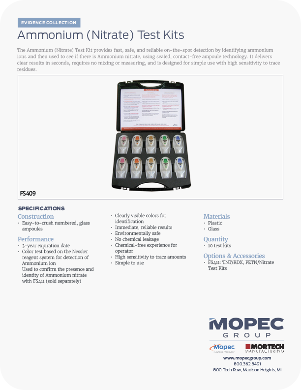 Spec Sheet