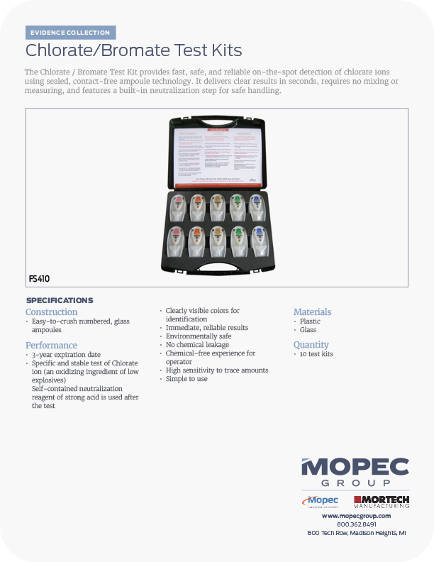 Spec Sheet