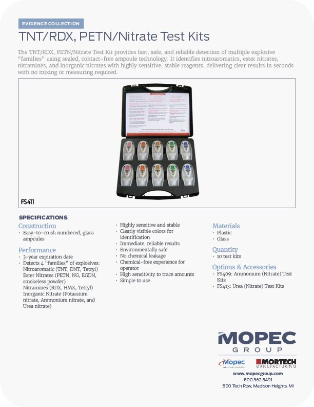 Spec Sheet
