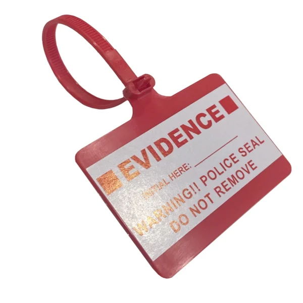 Self-Locking Evidence Security Tags