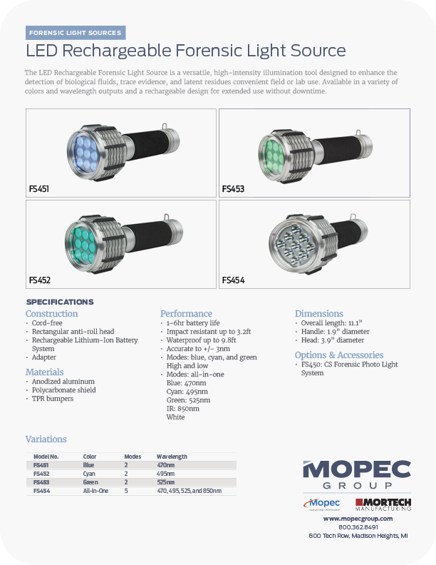 Spec Sheet