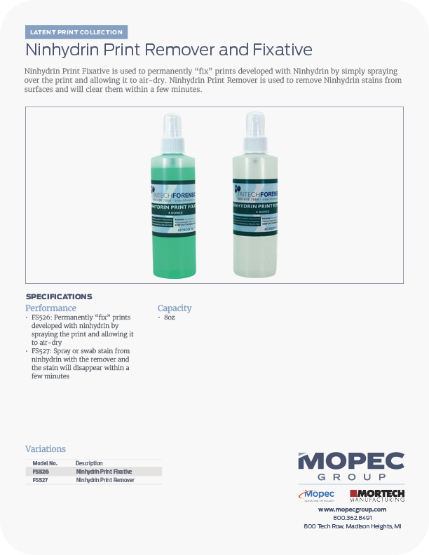 Spec Sheet