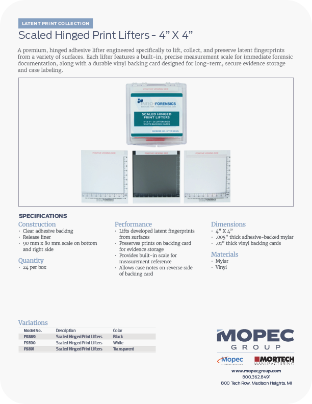 Spec Sheet
