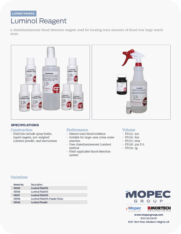 Spec Sheet