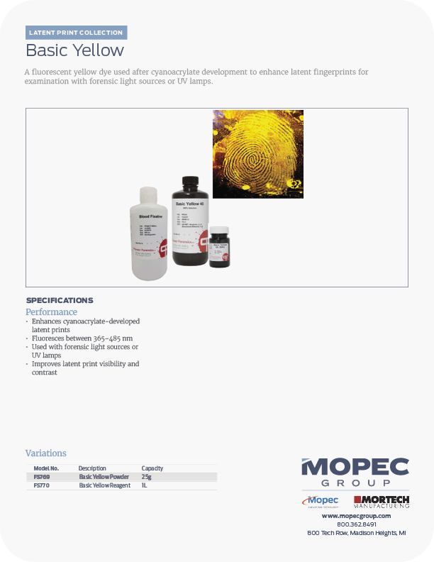 Spec Sheet