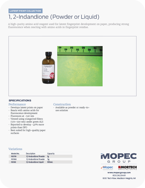 Spec Sheet