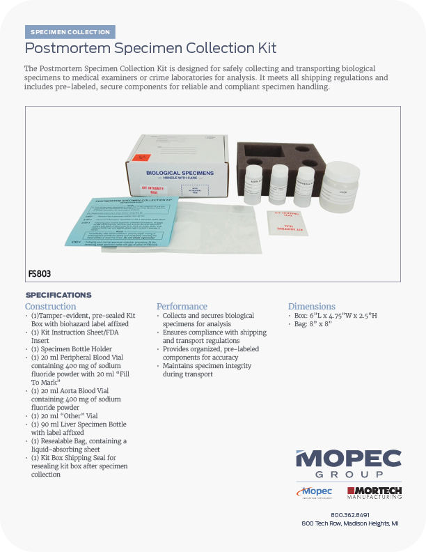 Spec Sheet