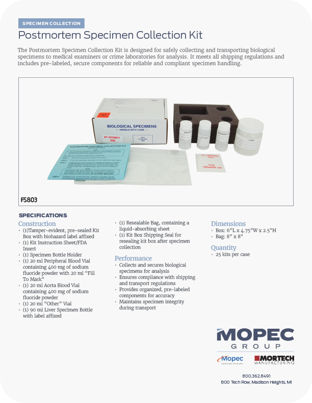 Spec Sheet